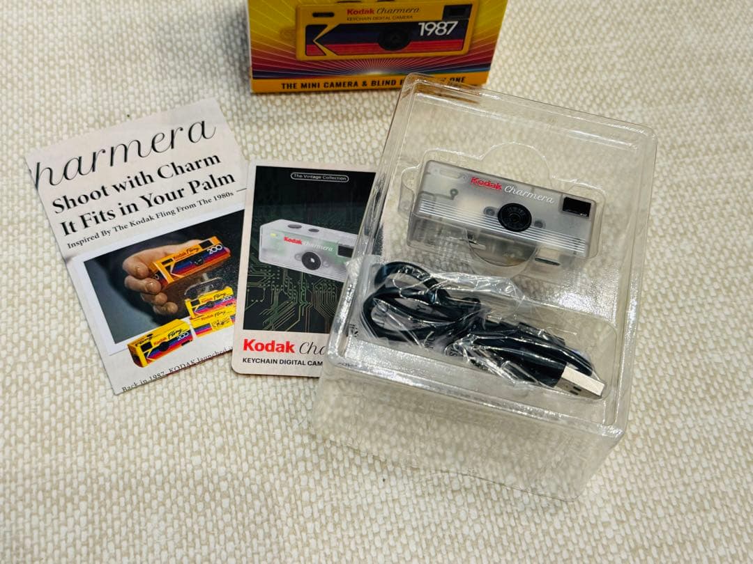 KODAK Charmeraコダック シークレット クリア トイカメラ