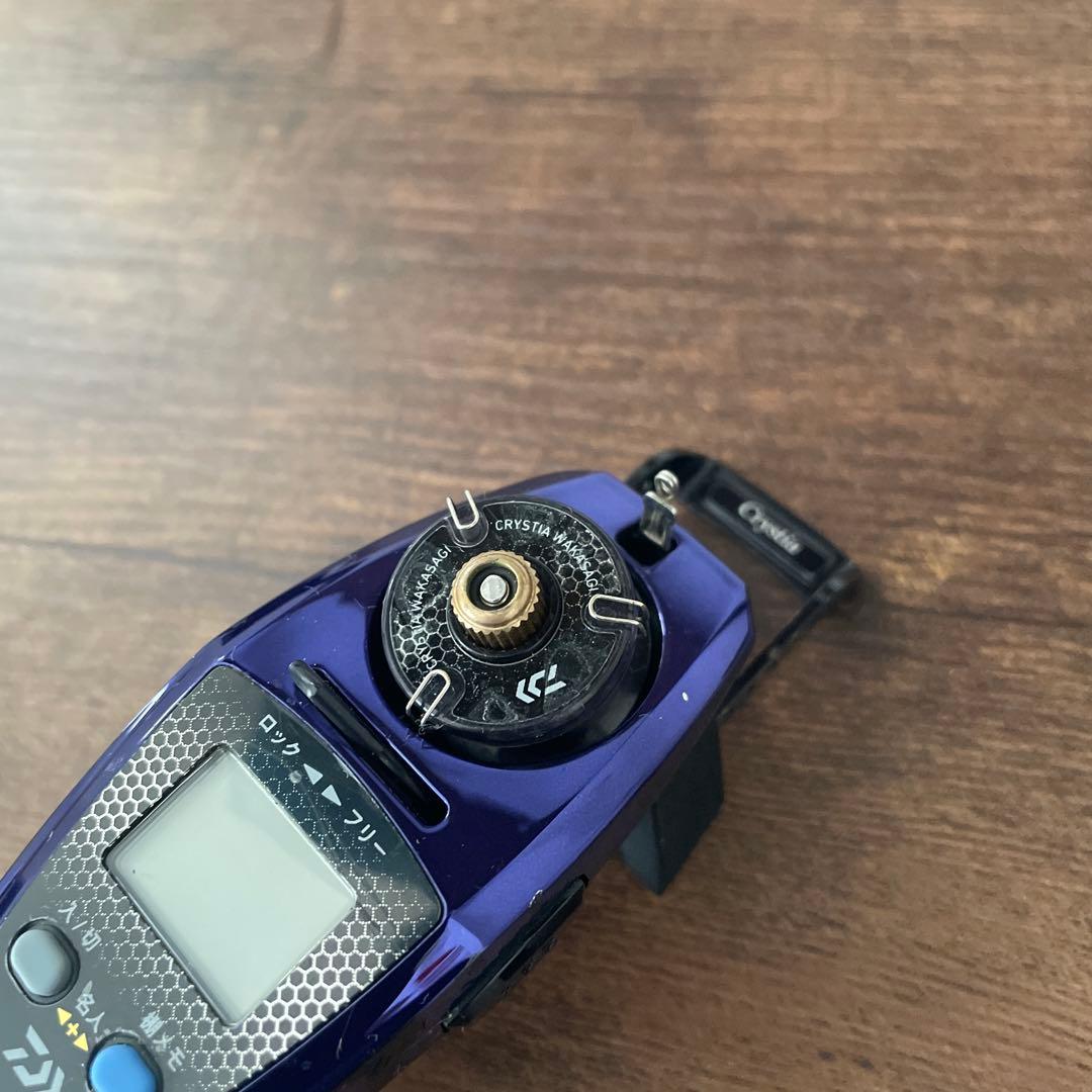 Crystal ワカサギリール 紫 赤 2個セット