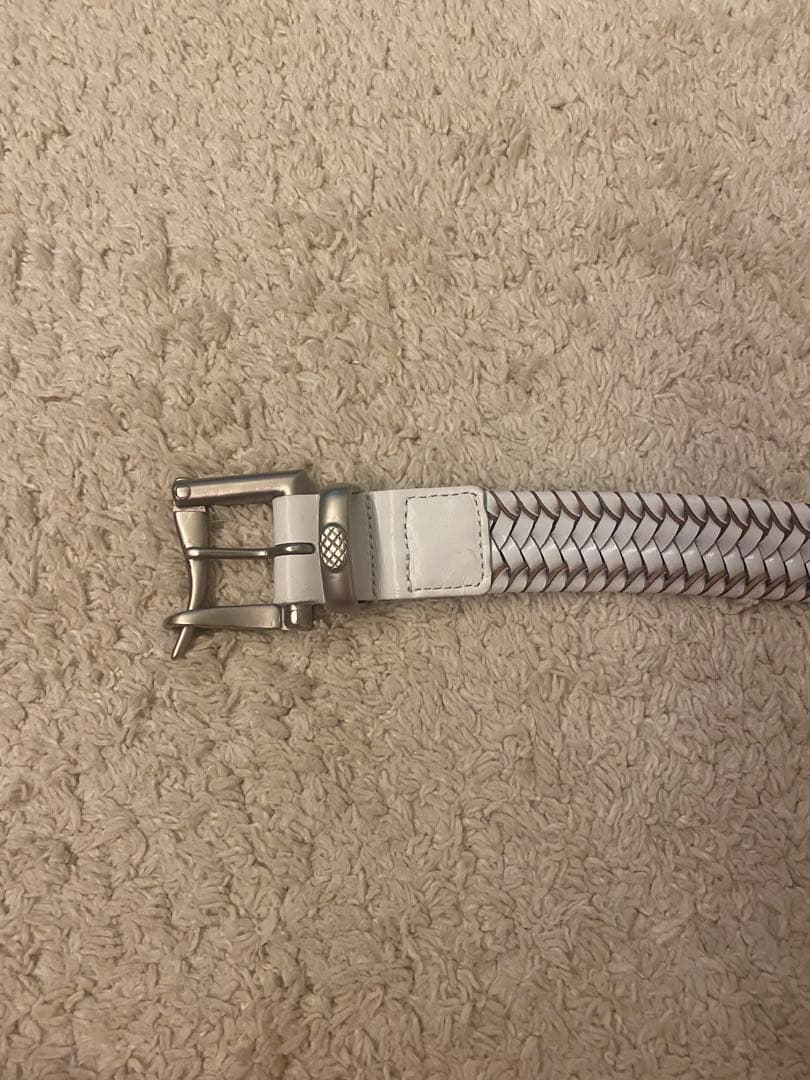 BRIEFING☆FIREMAN BUCKLE MESH BELT☆ホワイト☆M