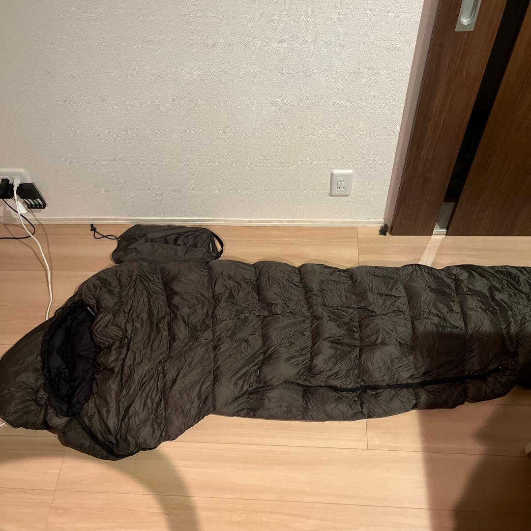 Hilander ダウンシュラフ　600g カーキ