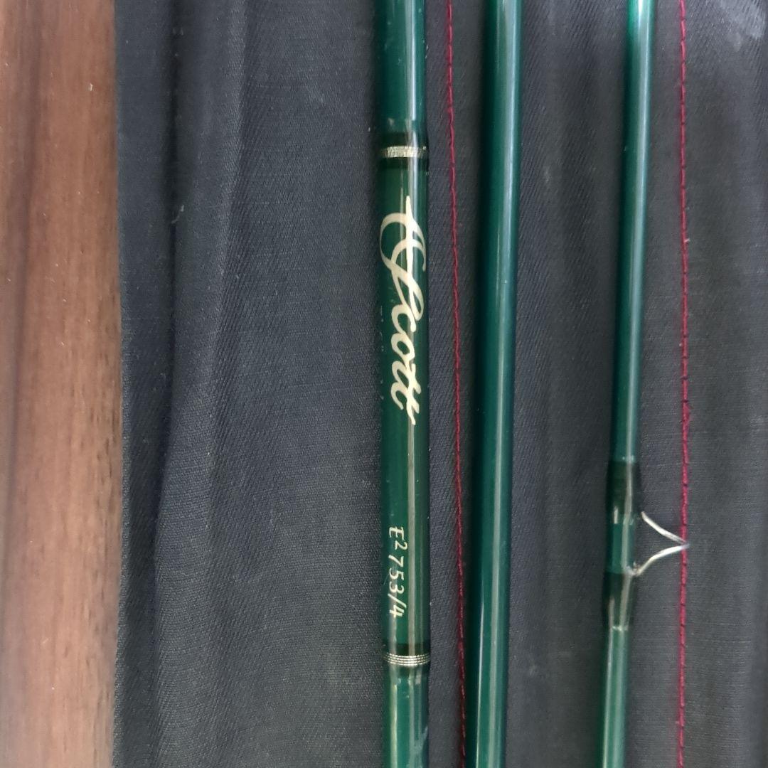 Scott E2 753/4 フライロッド 7'6\" 3番