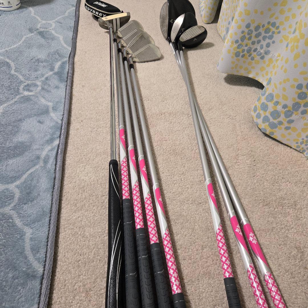 初心者 ゴルフバッグ Callaway Solaire クラブセット レディース