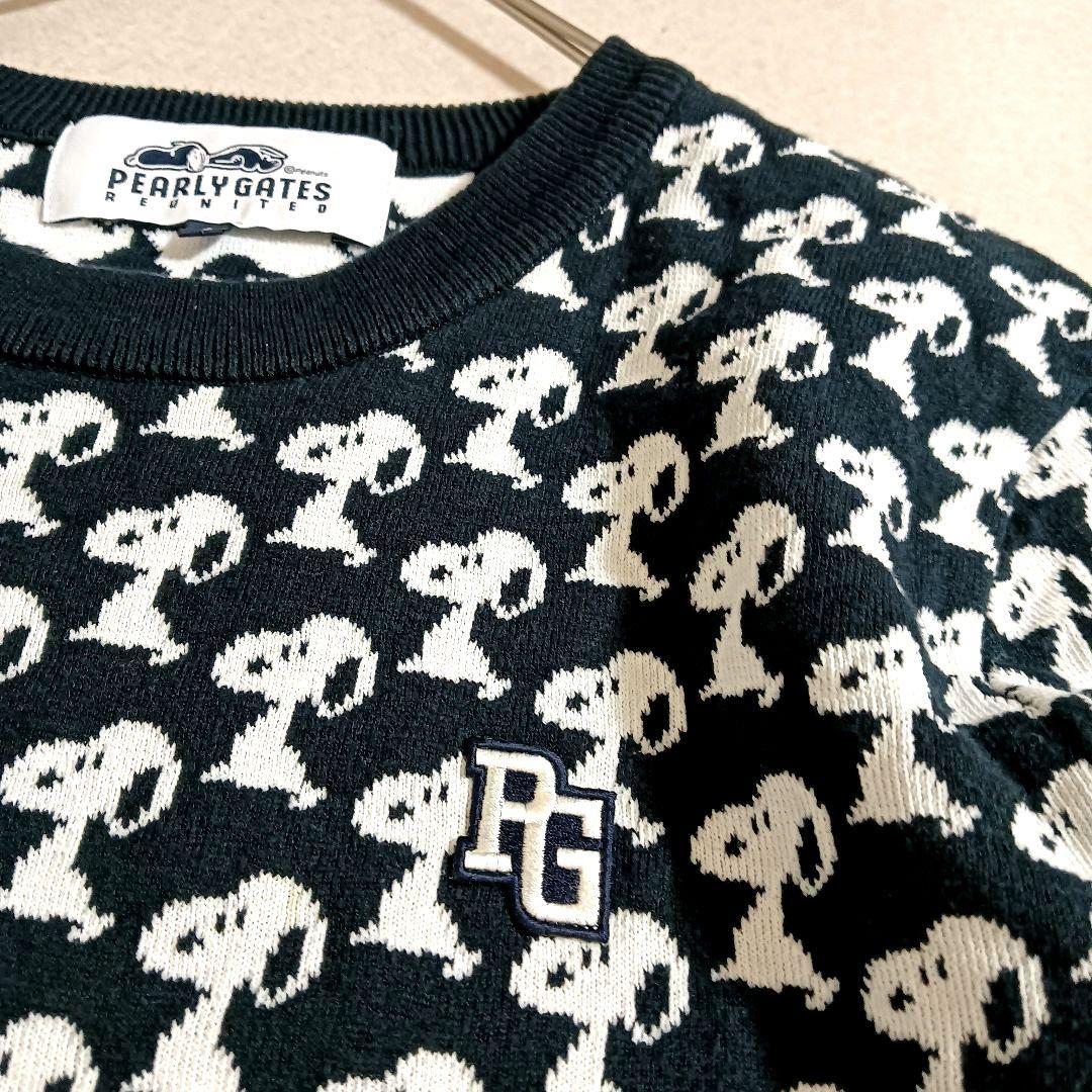 パーリーゲイツ PEARLYGATES メンズ 4 スヌーピー ニット セーター