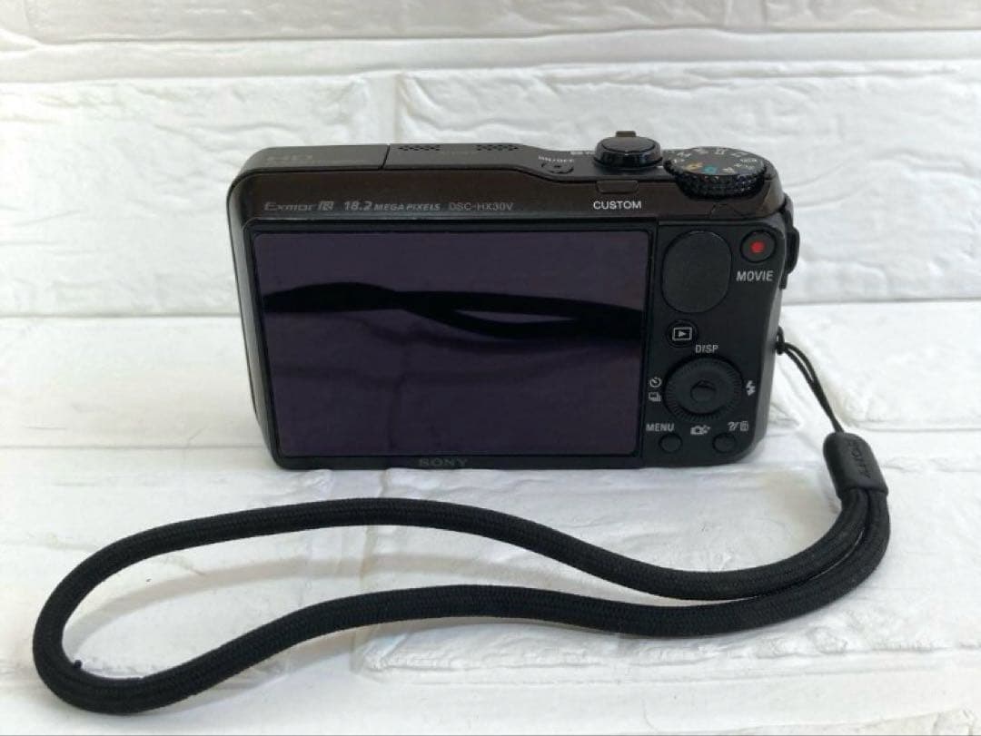動作品✨ デジカメ SONY DSC-HX30V ブラック Wi-Fi 高画質