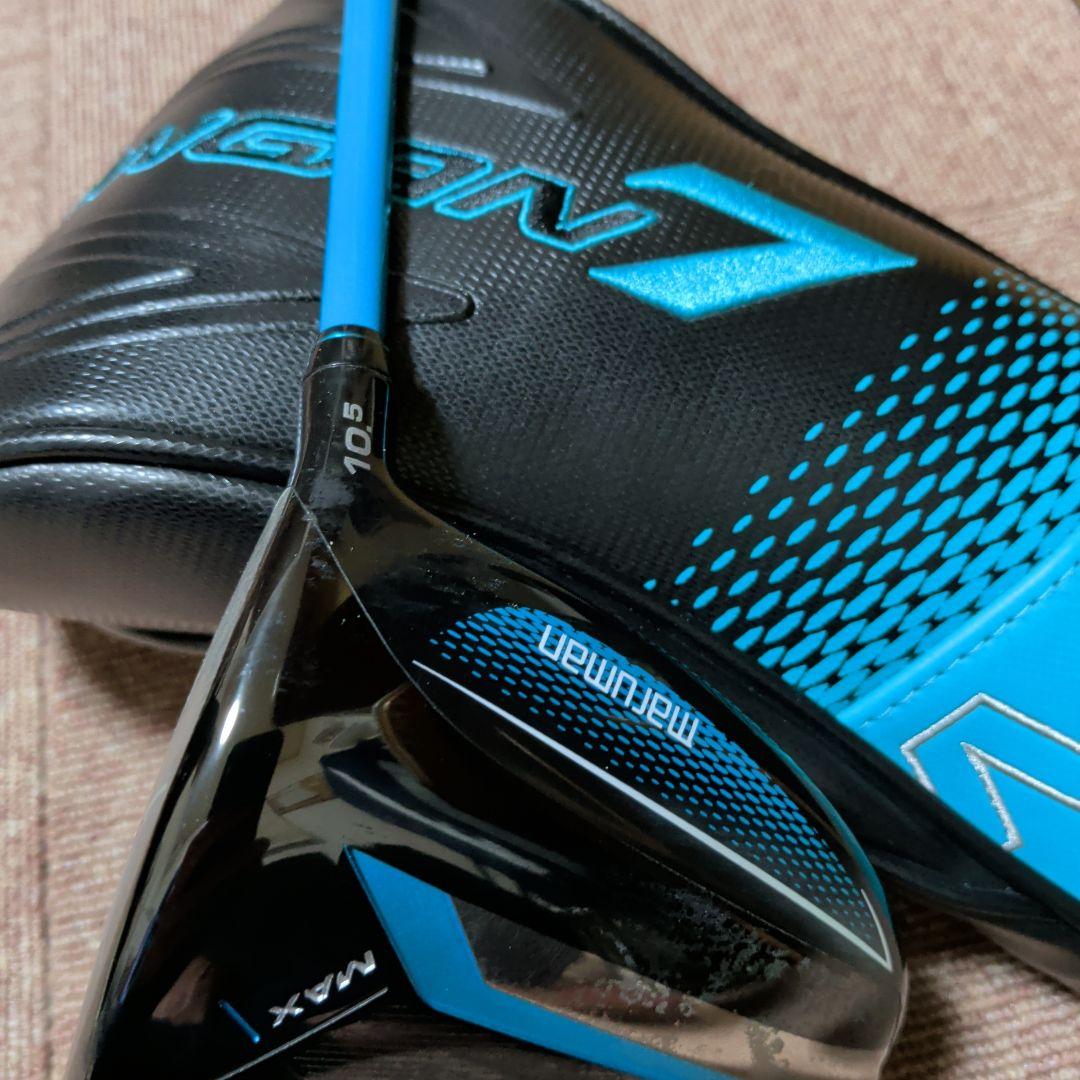 ダンガン7 MAX ドライバー 10.5度 ブラック/ブルー