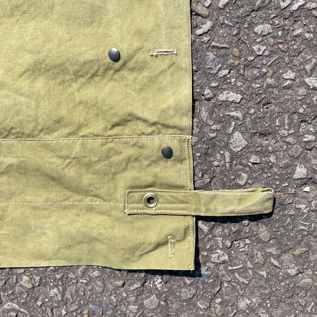 40s 米軍 実用 ステンシル入り パップテント 1941年 第二次世界大戦