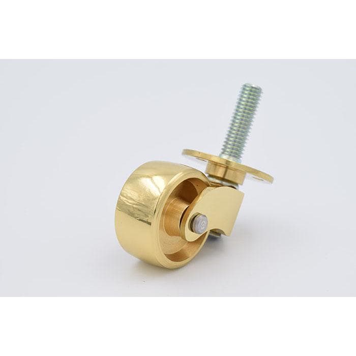 4個セット　ブラス（真鍮)キャスター 1-1/4” マシンスクリュー（機械ネジ）