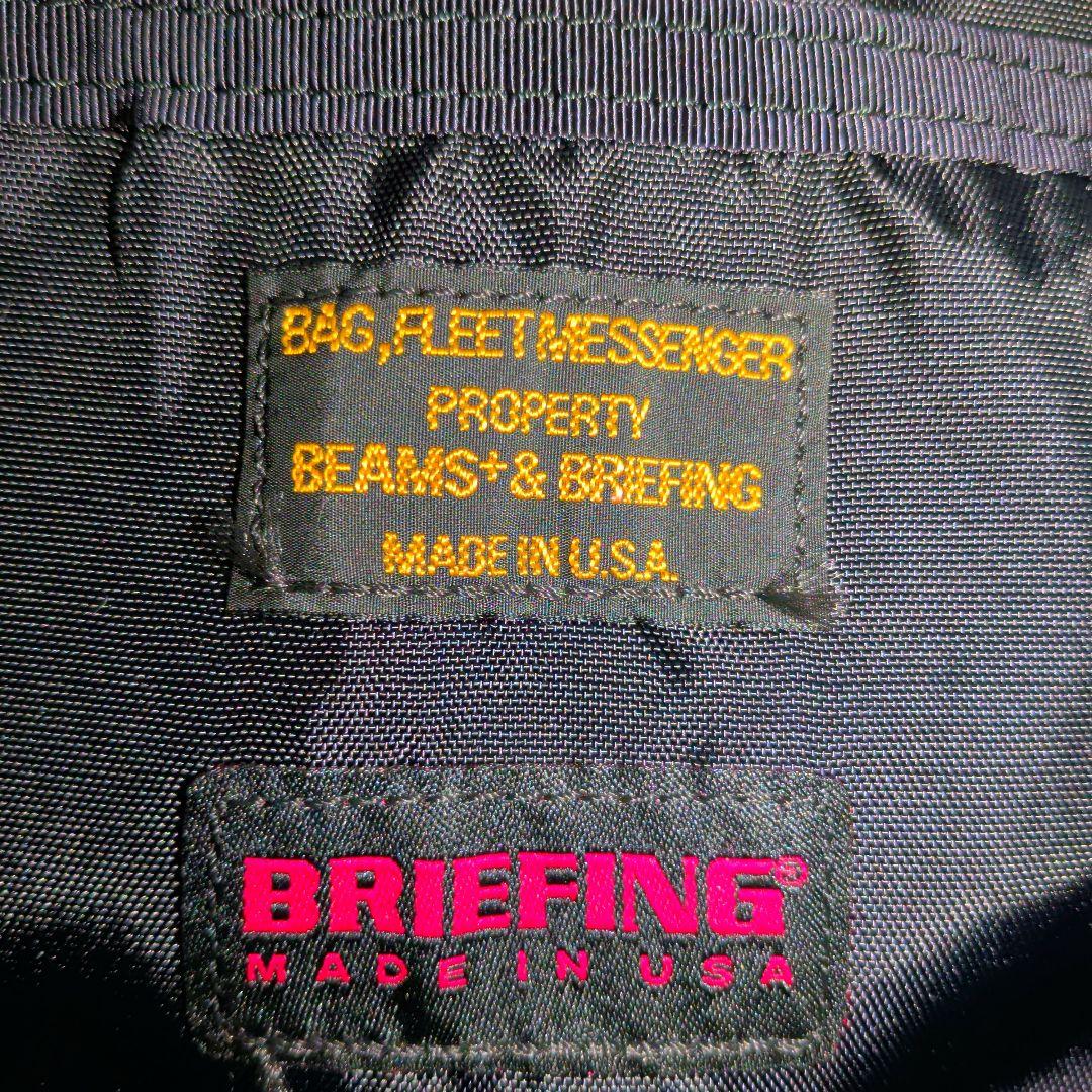 BRIEFING✖BEAMS ショルダーバッグ FLEET MESSENGER