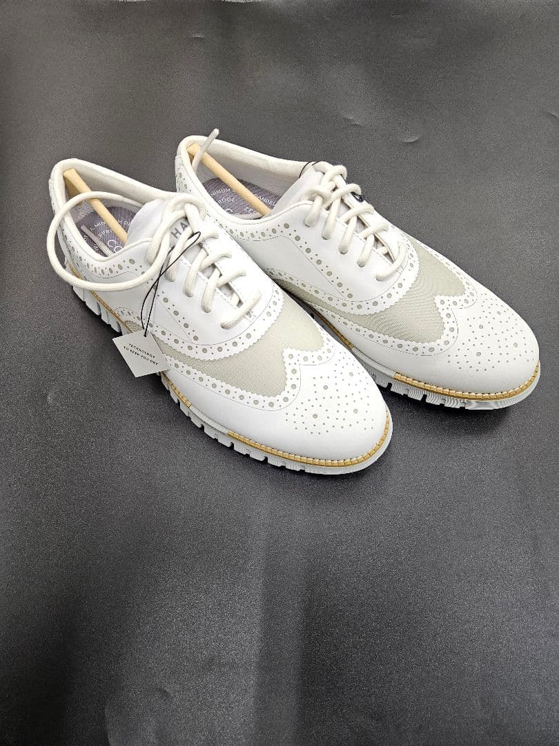COLE HAAN ゼログランド リマスタード ノーソウ ウィングチップ ゴルフ