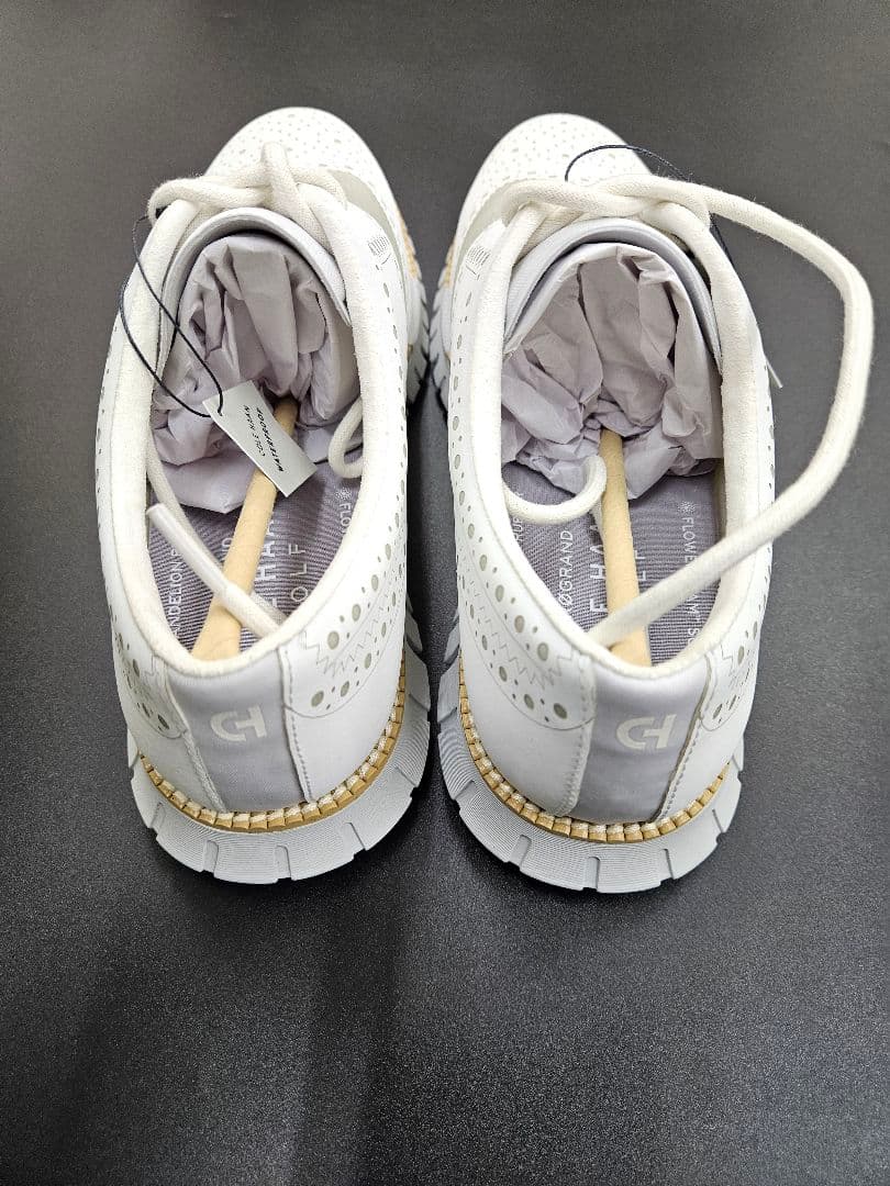 COLE HAAN ゼログランド リマスタード ノーソウ ウィングチップ ゴルフ