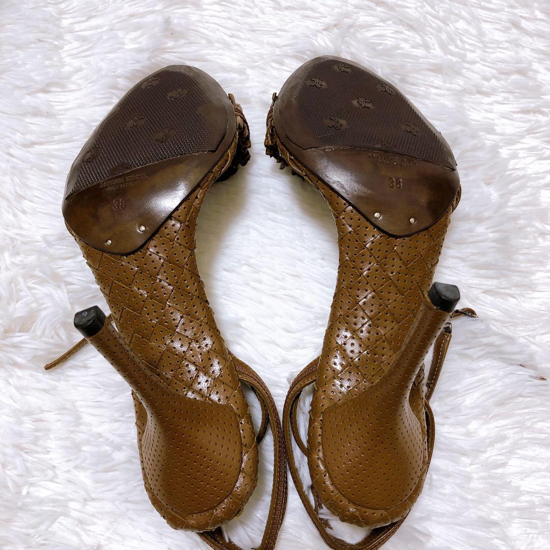 BOTTEGA VENETA ボッテガヴェネタ サンダル ストラップ ヒール