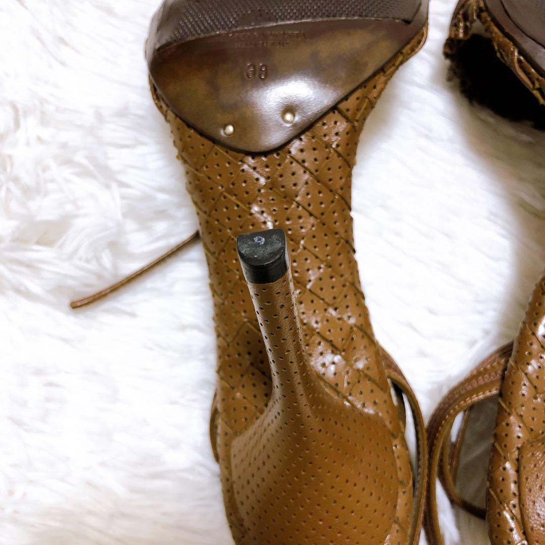 BOTTEGA VENETA ボッテガヴェネタ サンダル ストラップ ヒール