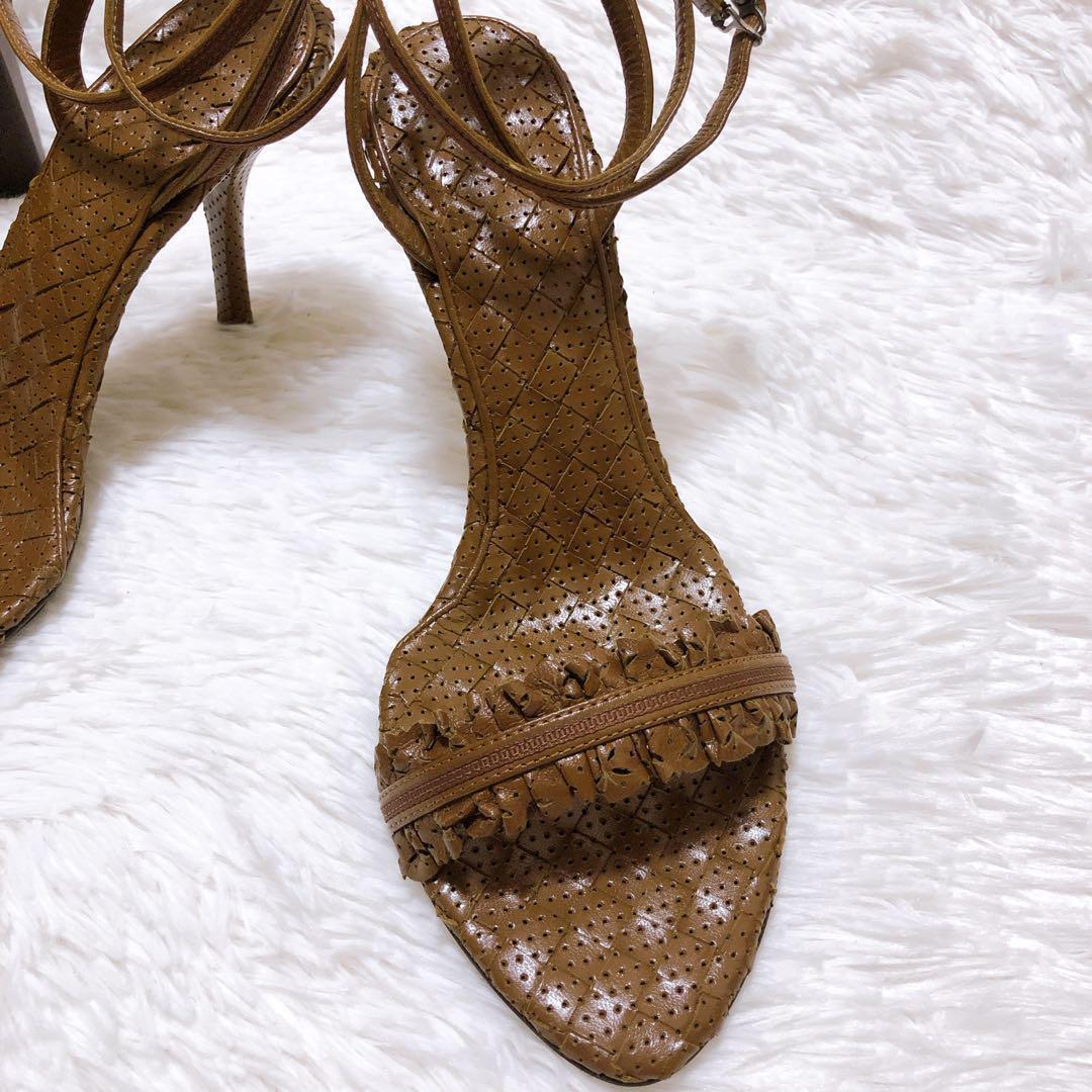 BOTTEGA VENETA ボッテガヴェネタ サンダル ストラップ ヒール