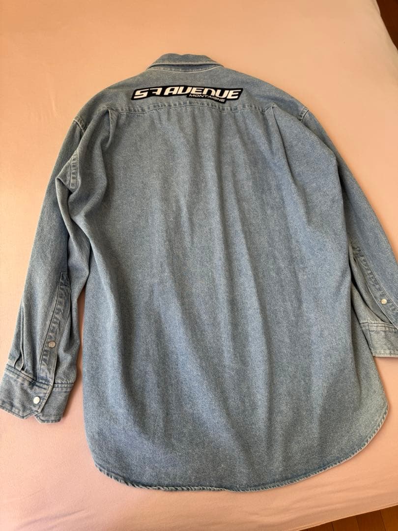 BALENCIAGA オーバーサイズ　デニム　シャツ　ジャケット　44 M L