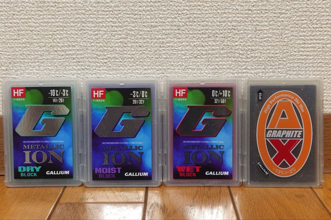 ★未使用　ガリウム　フッ素　DRY＆WET＆MOIST 3点セット《オマケ付き》