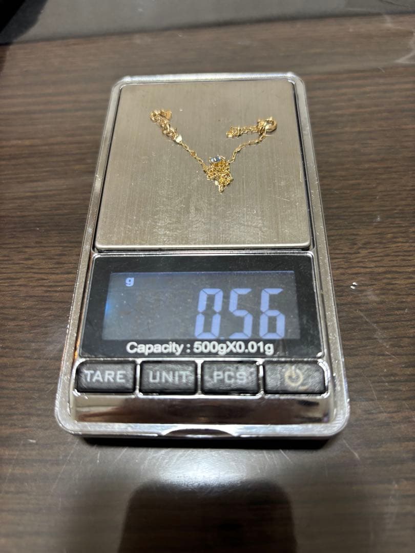 専用です。 K10ブレスレット　アクアマリン　イエローゴールド　15〜17cm