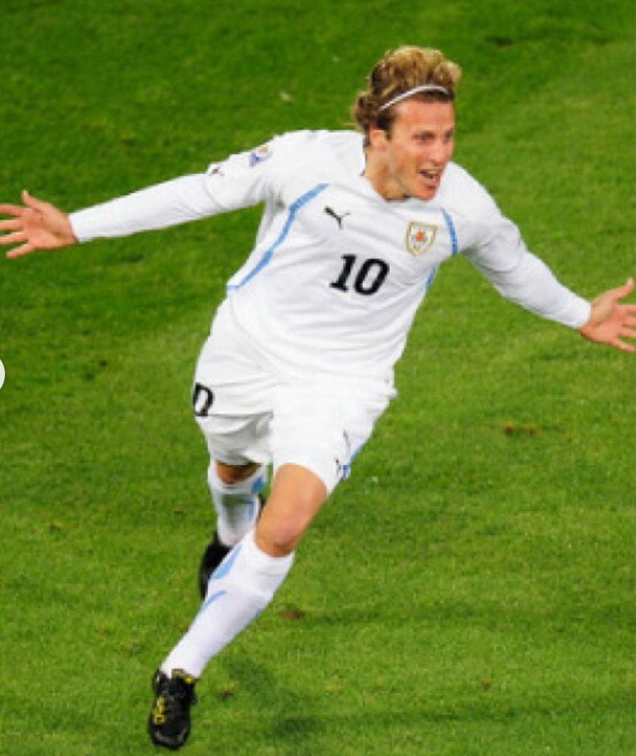 あ*ペ様 2010 ワールドカップパッチ付 ウルグアイ代表 フォルラン#10 M