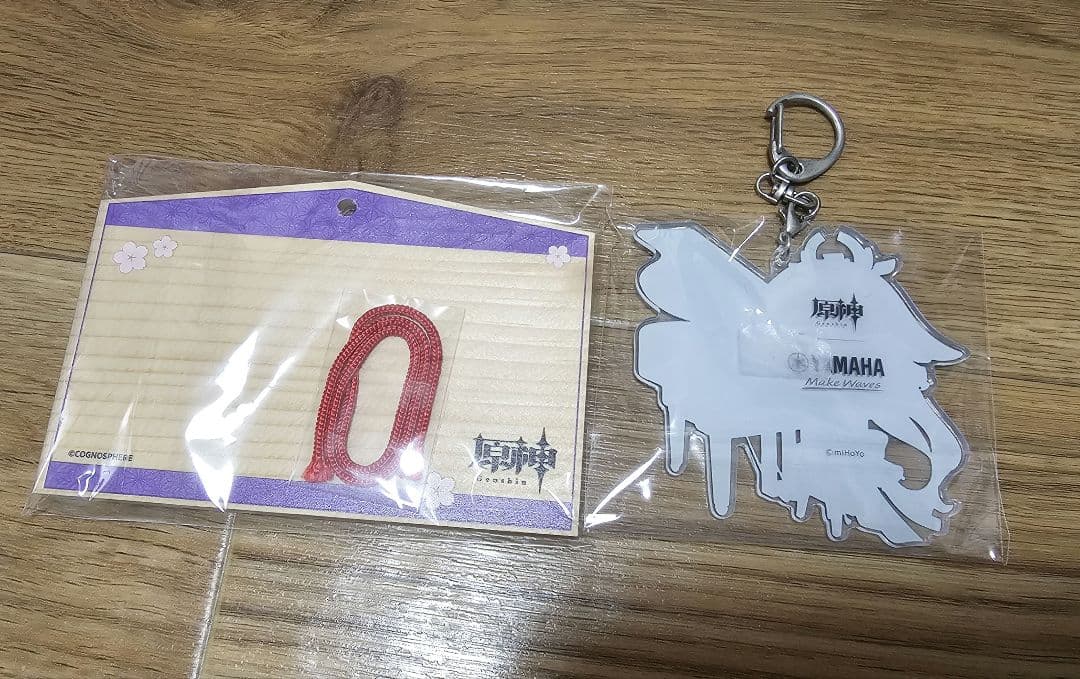 レア】原神 八重神子 YAMAHAコラボアクリルキーホルダー c103購入特典