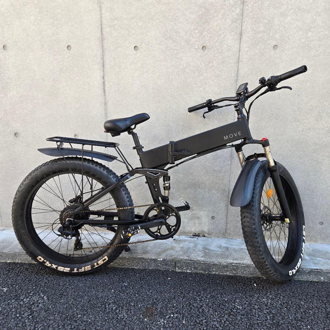 MOVE 電動アシスト自転車 折り畳み式　ファットタイヤ