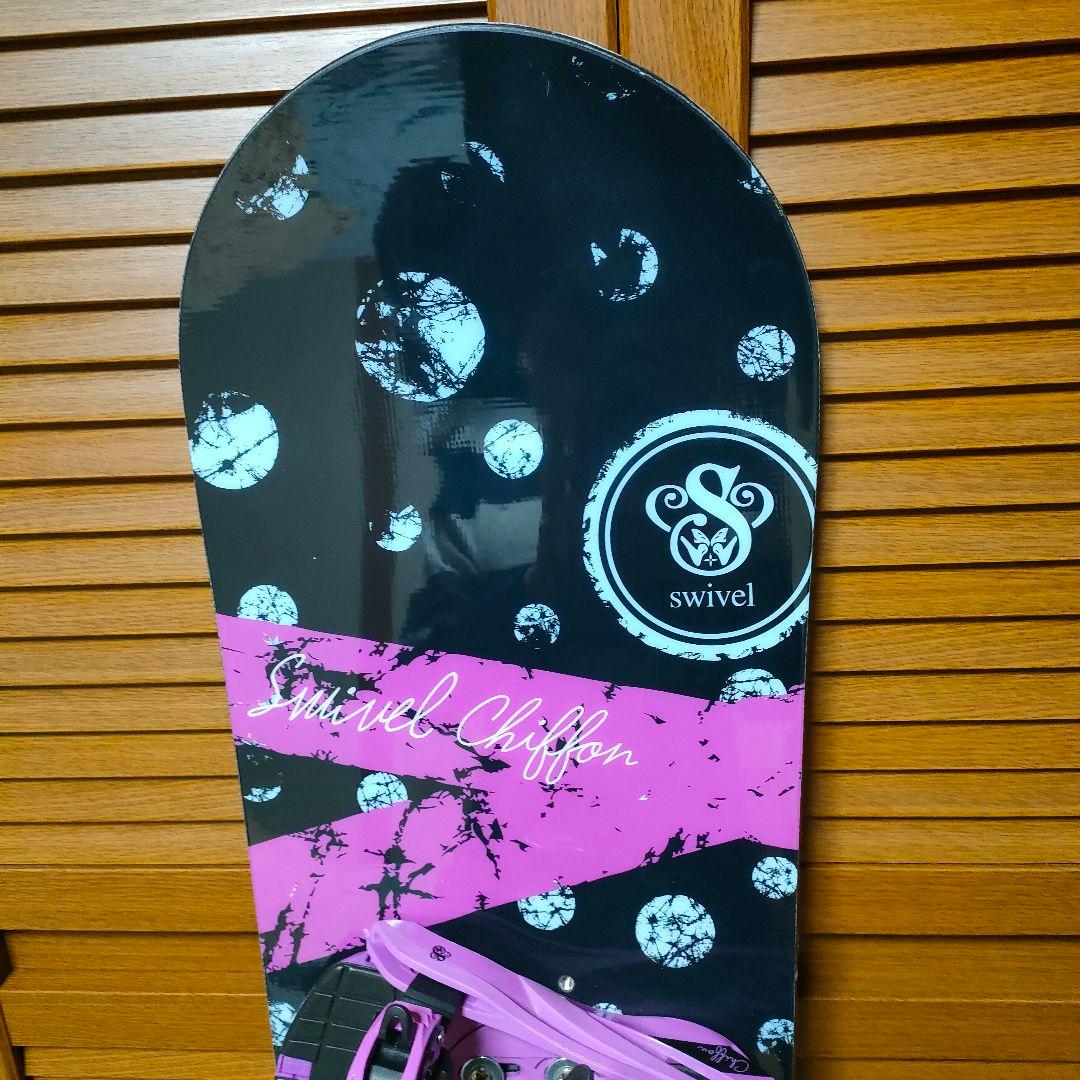 初心者オススメ】Swivel Chiffon スノーボードレディース2点セット