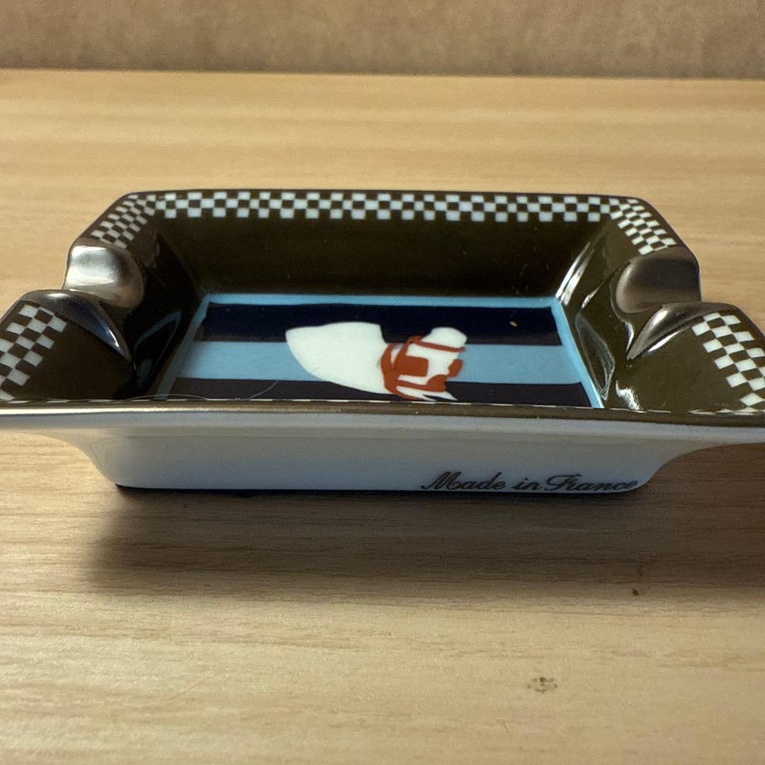 HERMES エルメス ミニ置き型灰皿 ホースモチーフ レア