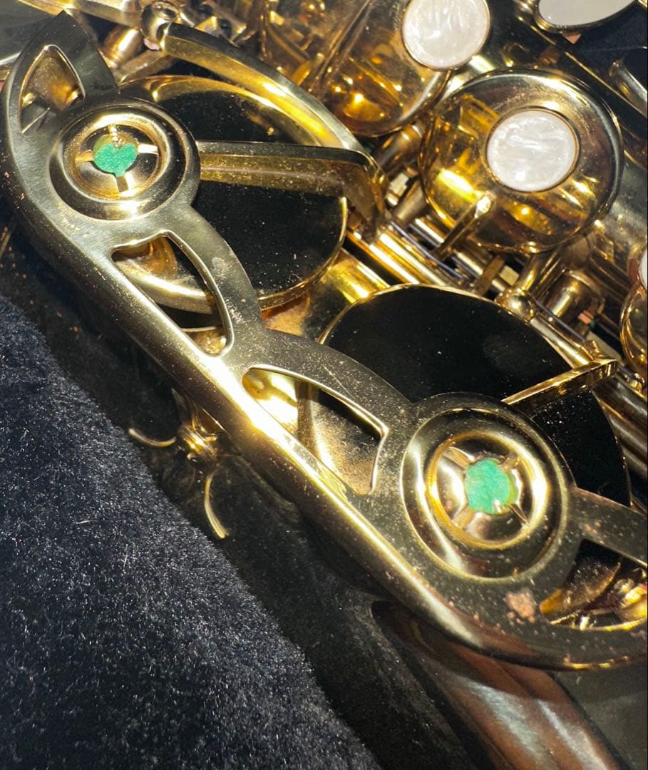 アルトサックス(ゴールド) 本体 ケース付き