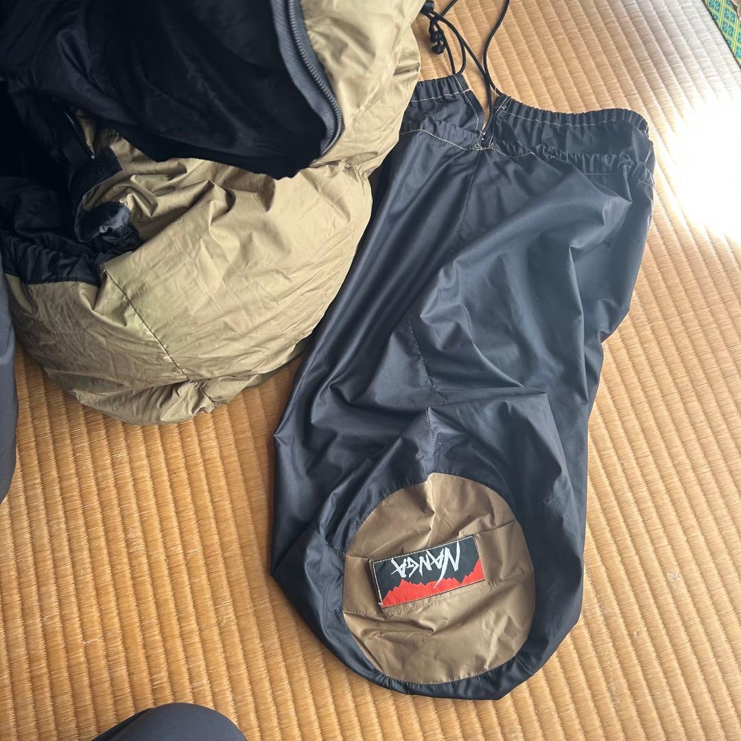 [NANGA] 1000DX オーロラテック　レギュラーシュラフ　ベージュ　薄茶