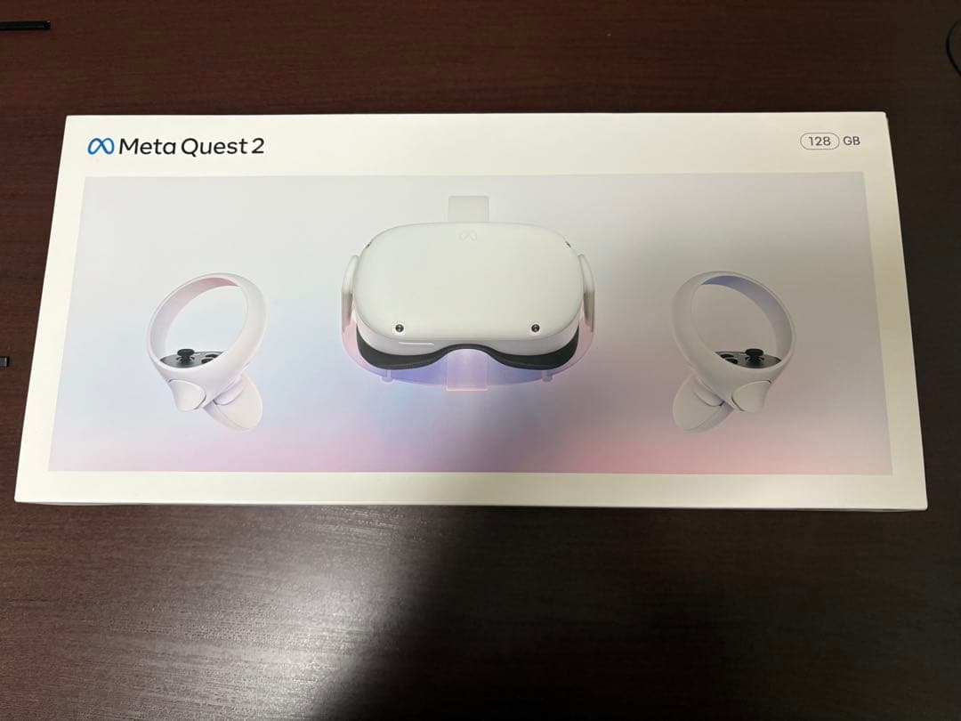  Quest 2 VRヘッドセット コントローラー　ヘッドストラップ付き