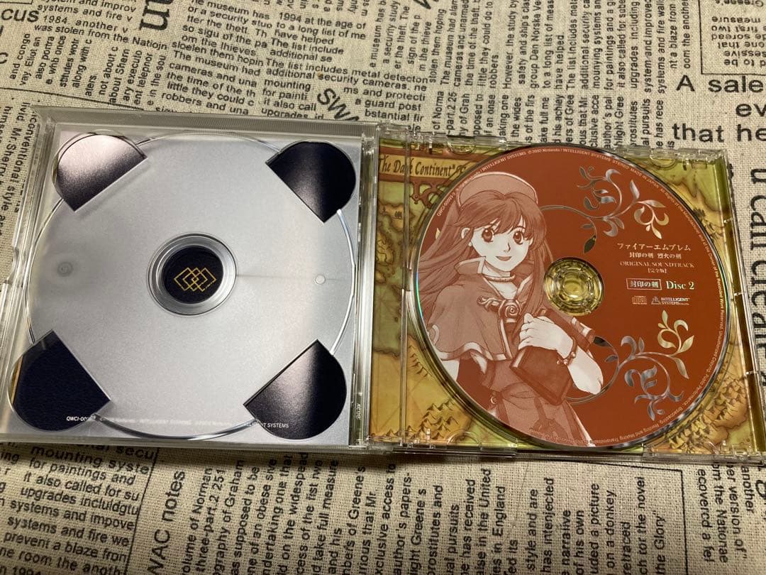 ファイアーエムブレム 封印の剣/烈火の剣サウンドトラック ラバーストラップ未開封