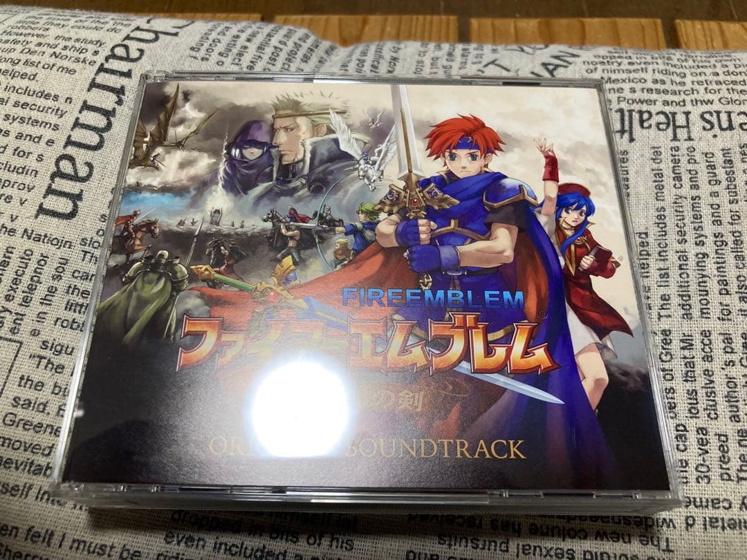 ファイアーエムブレム 封印の剣/烈火の剣サウンドトラック ラバーストラップ未開封