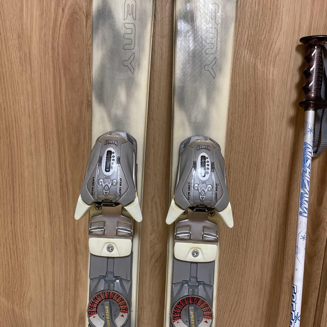 【スキーセット】min ENEMY 140cm ブーツ Bighorn 24cm