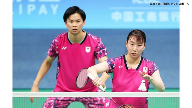 YONEX選手支給非売品 日本代表着用モデル 五輪ノースリーブシャツ桃田