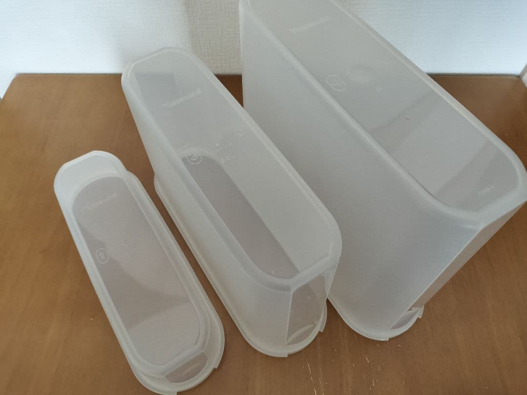 タッパーウェア スーパーオーバル 3個セット #1 #3 #4 - メルカリ