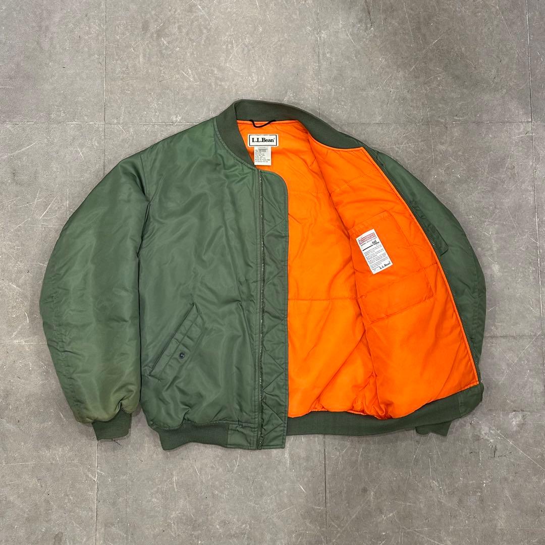 L.L.Bean MA-1 フライトジャケット オリーブグリーン