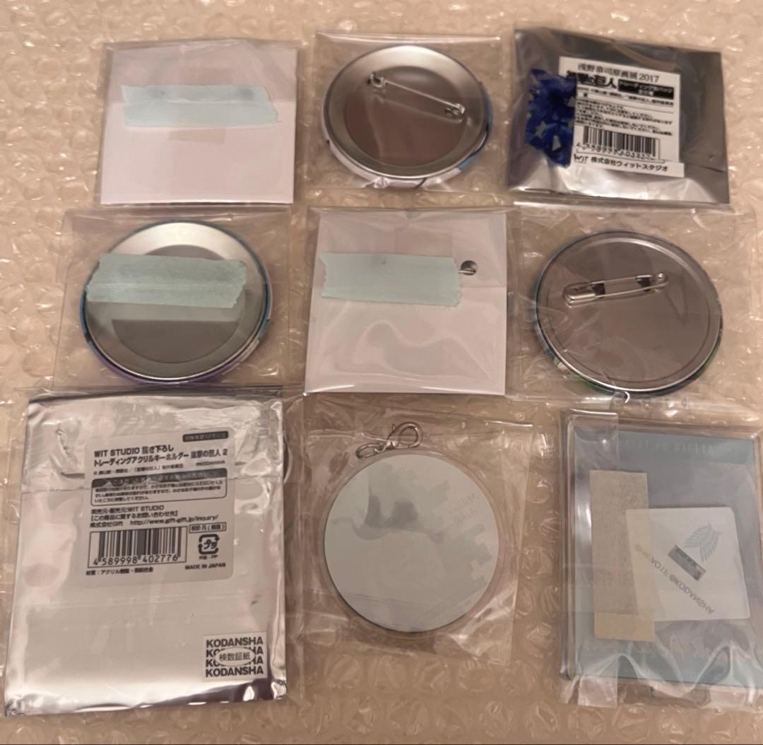 進撃の巨人 ミカサ wit studio 缶バッジ 9点まとめ売り - メルカリ