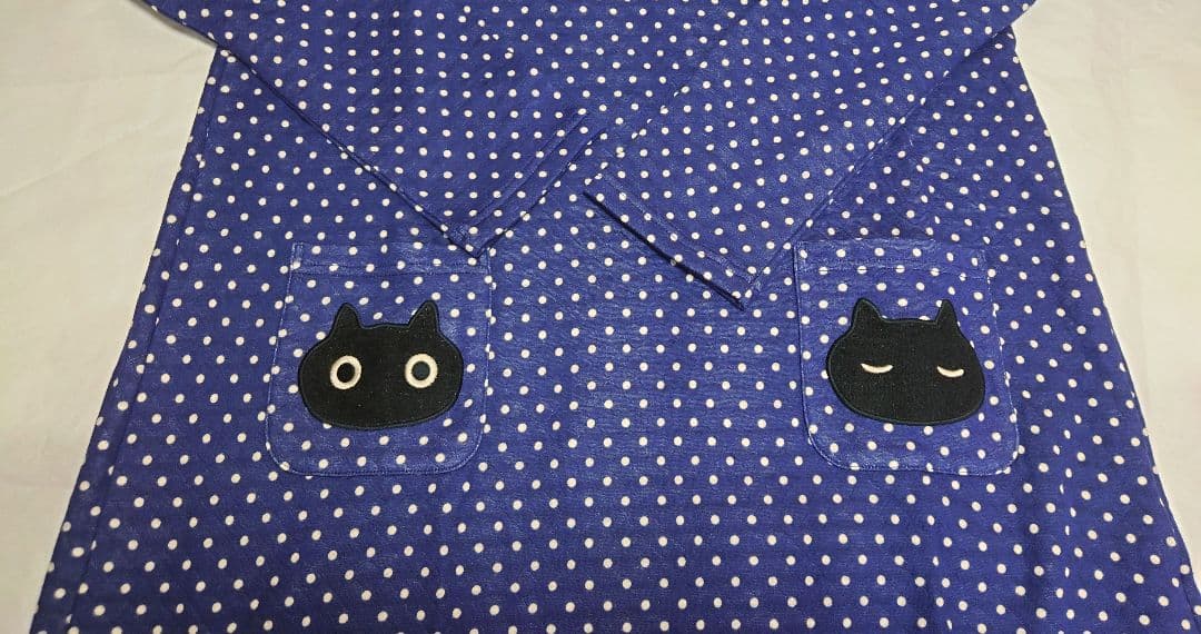 新品タグ付き ワコール マタノアツコ パジャマ ルームウェア ドット キルト M