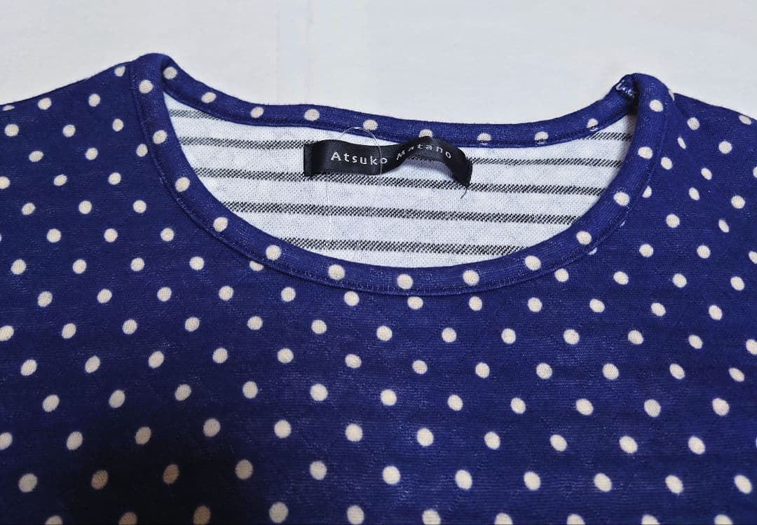 新品タグ付き ワコール マタノアツコ パジャマ ルームウェア ドット キルト M