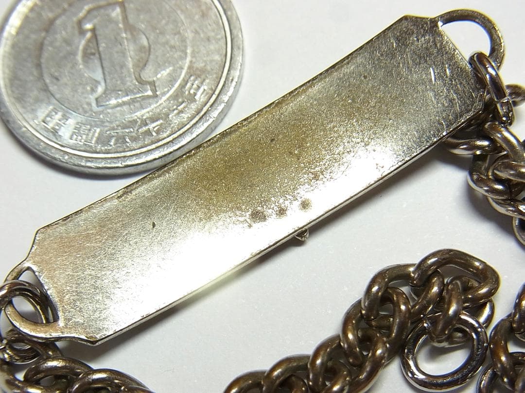 第二次世界大戦 当時もの アメリカ 米国空軍 ヴィンテージ IDブレスレット