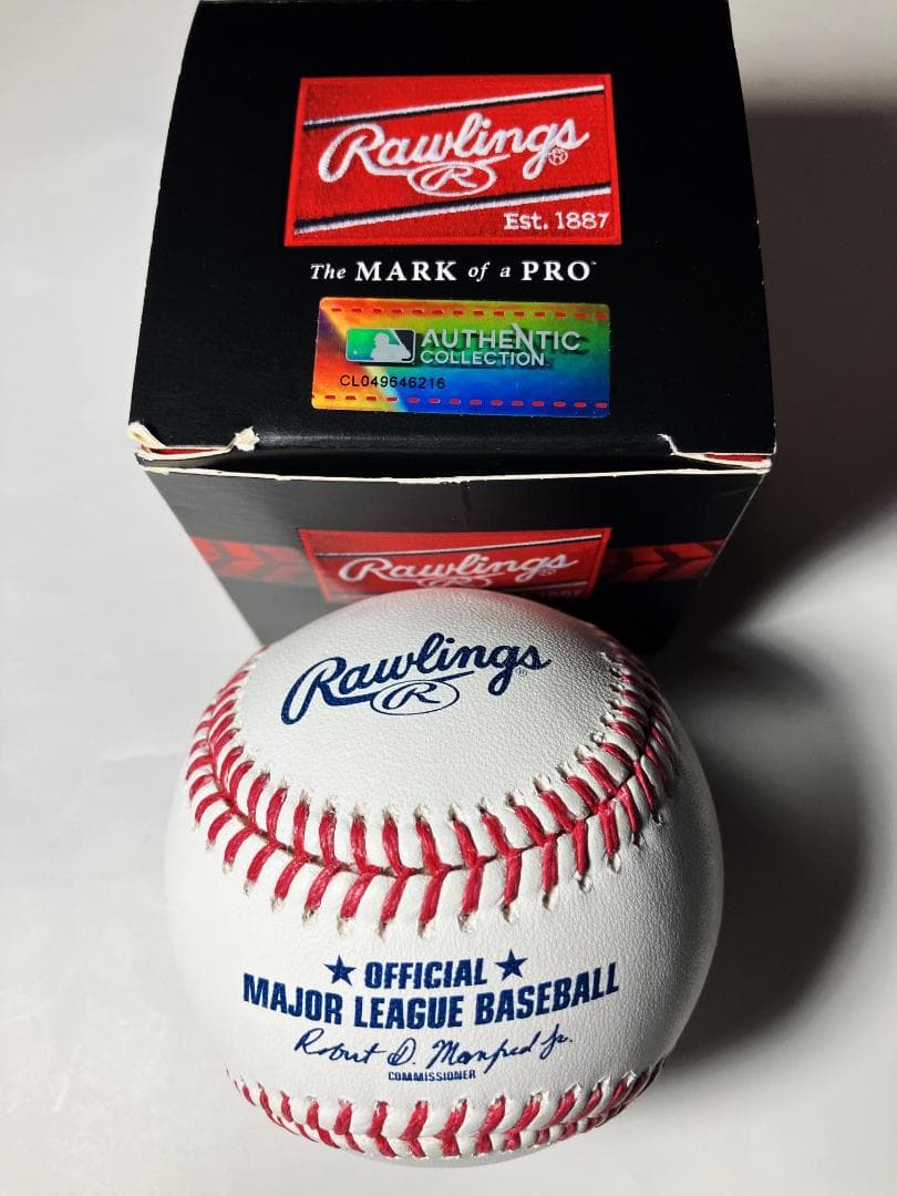 大谷翔平　直筆サイン　MLB公式試合用ボール Rawlings　142.6ｇ