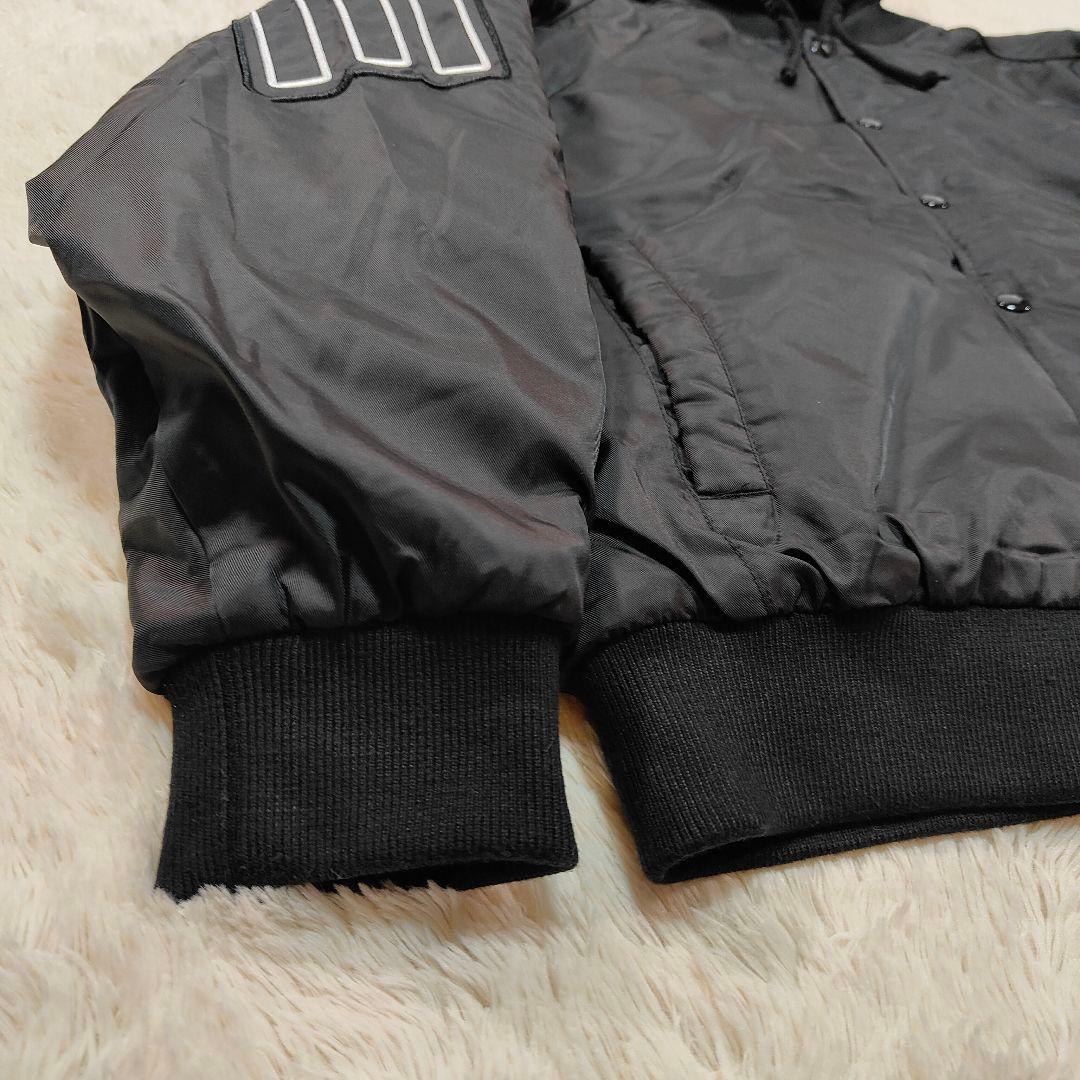 極美品✨シュプリーム 24SS スタジャン ビッグロゴ 切替 フーディ