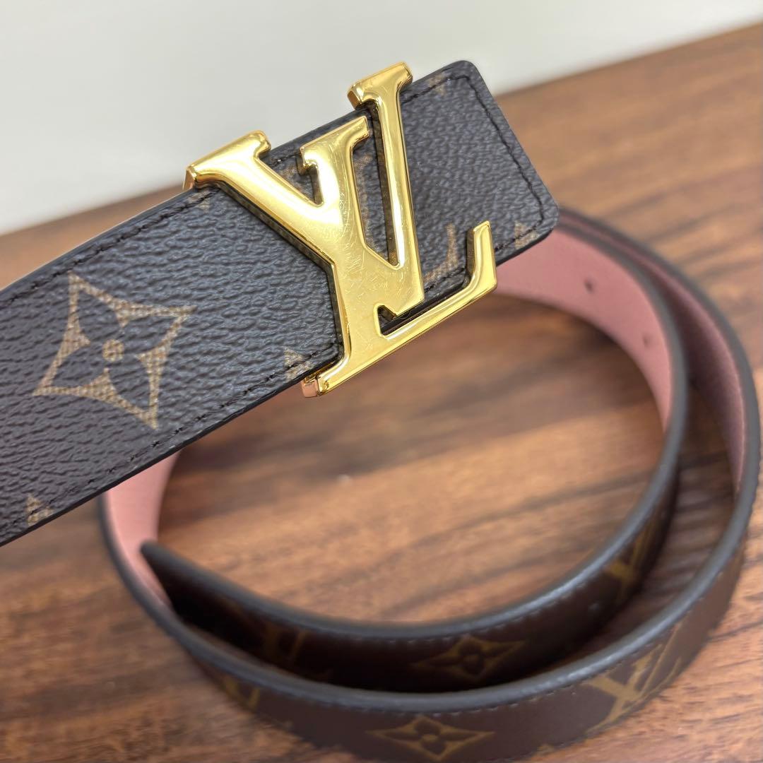 【極美品】ルイヴィトン サンチュールLV M0321 ベルトモノグラム85/34