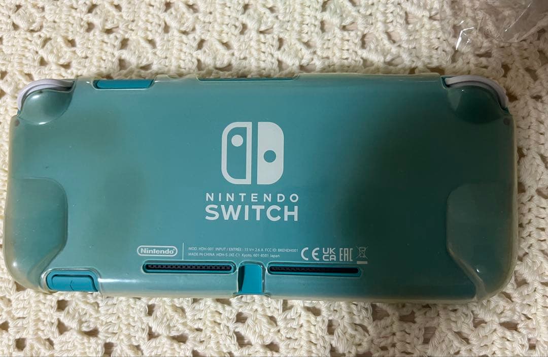 Nintendo Switch Lite ターコイズ 本体とケース