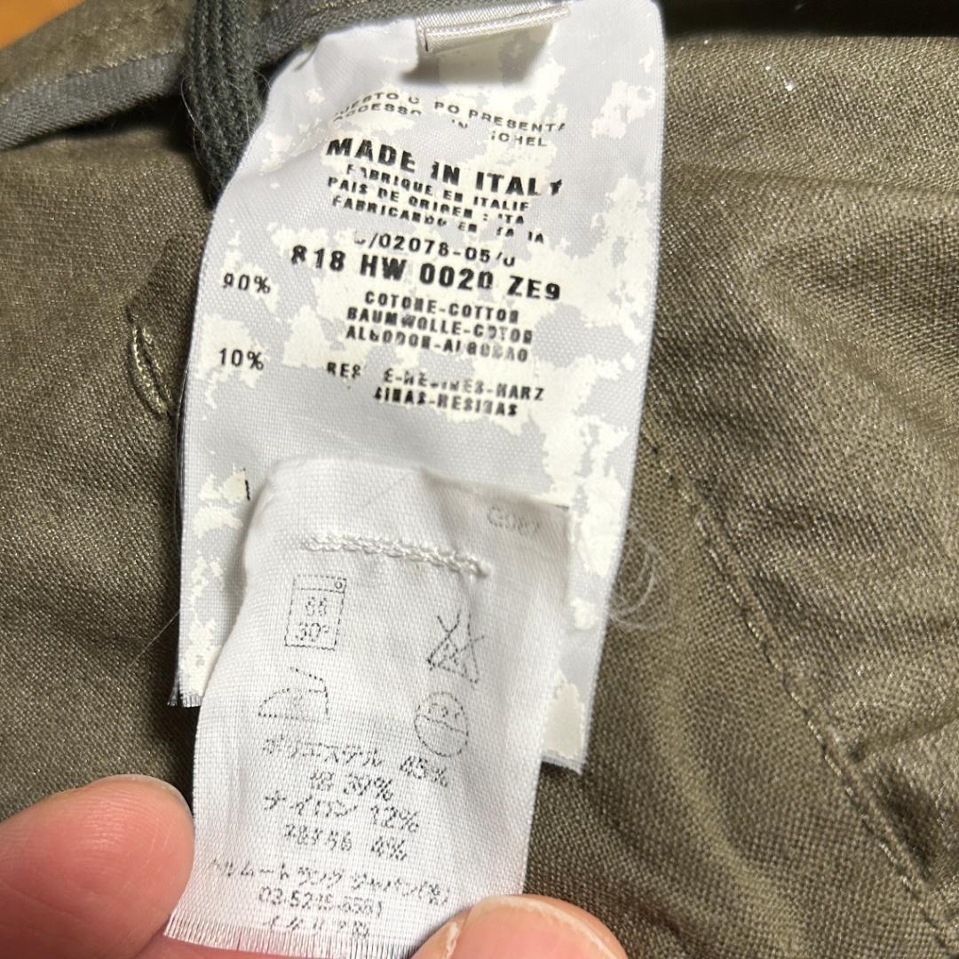 レア 98AW　本人期　HELMUT LANG　モッズコート　インナーフリース付