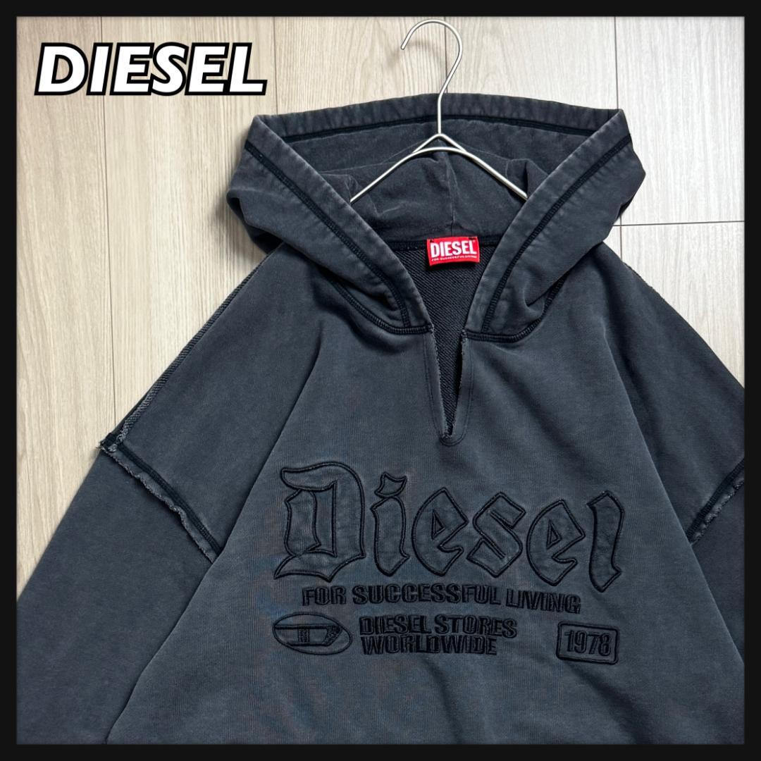 完売モデル☆入手不可☆ダメージ】ディーゼル ウォッシュ加工 刺繍