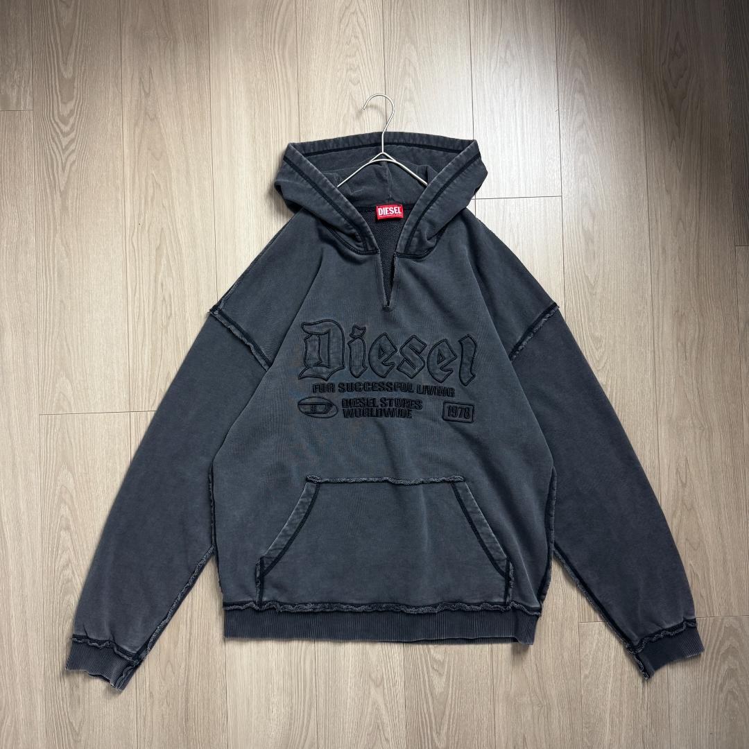 完売モデル☆入手不可☆ダメージ】ディーゼル ウォッシュ加工 刺繍