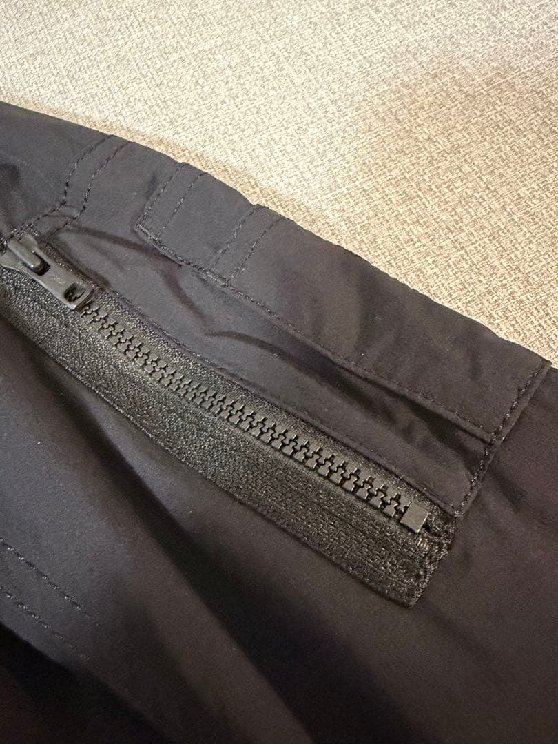 K-3B 061_A 4WAYストレッチ MA-1 ブラック サイズ2(L)