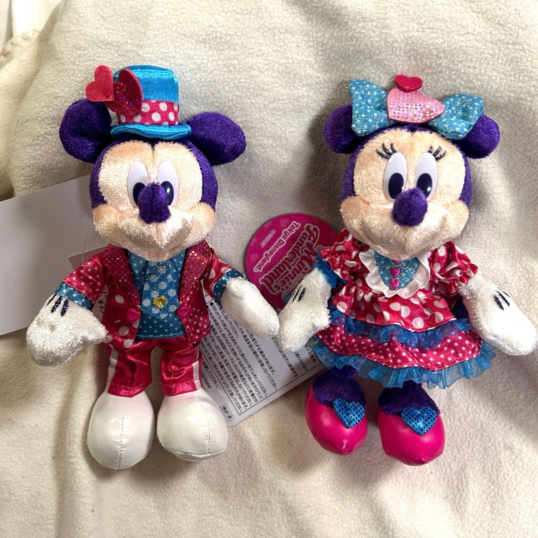 ミニパル ミニーのファンダーランド ミッキー ミニー ぬいぐるみバッジ