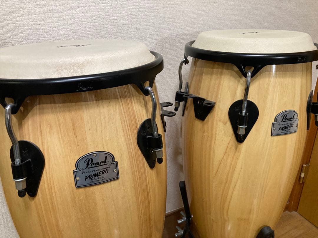 Z*U様 【美品】本格派パーカッション✨コンガ✨2本組