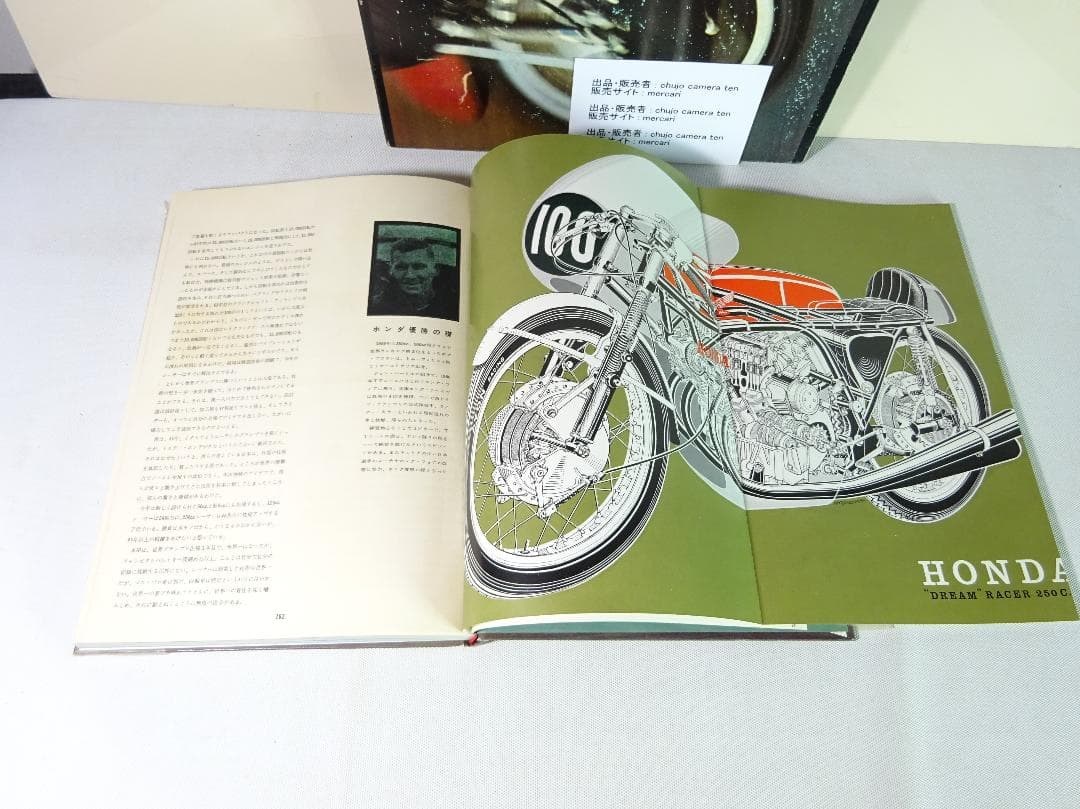 HONDA 1961年ロードレース世界選手権　優勝記念写真集　中古・送料込価格