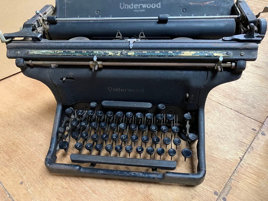 America アンダーウッド　タイプライター　アンティーク　アンティーク